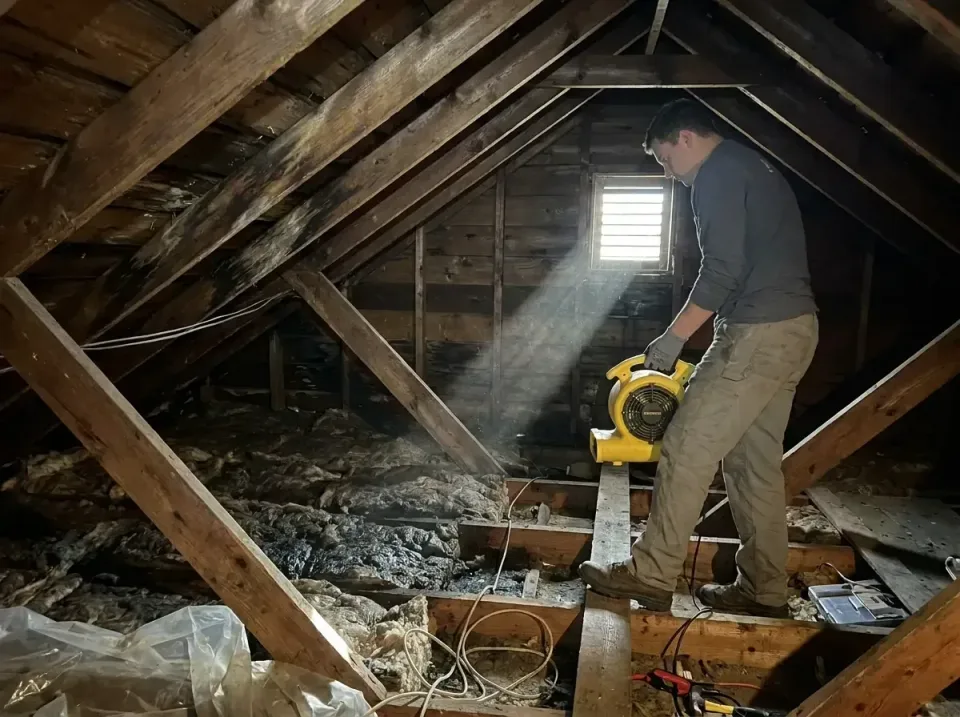 attic-water-damage-drying-proc-007 — frequently asked questions, Emergency Water Extraction & 24/7 Flood Response in Hickory…